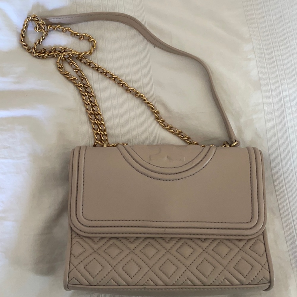Tory Burch Crossbody Nude Purse